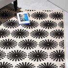 Tapte para Sala Belga 2m x 1,5m Preto Antiderrapante