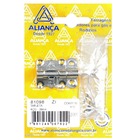 Tarjeta Fio Redondo Externo/Interno Zincado 3,8 cm Aliança