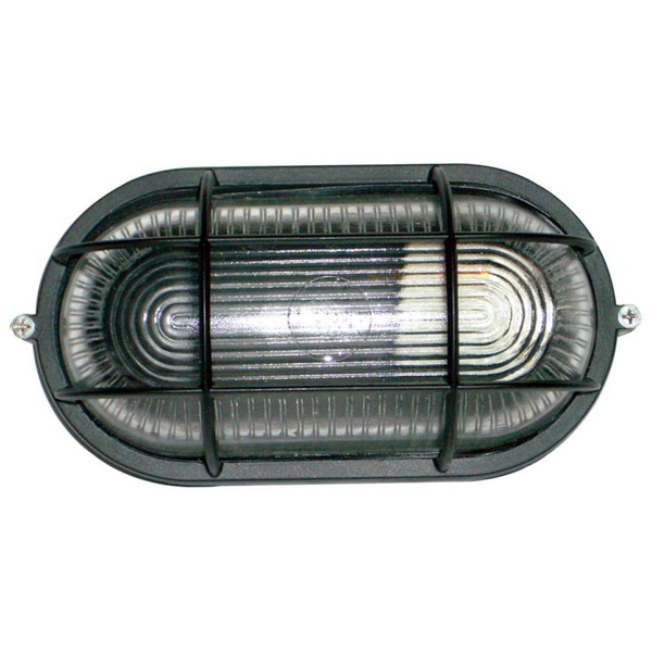 Tartaruga Oval 20cm Aluminio Pint. Epoxi E-27 1 Lamp. Max 60w