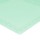 Tatame Infantil Quadrado Baby Evamax EVA Verde Bebê 50x50cm Cortiarte