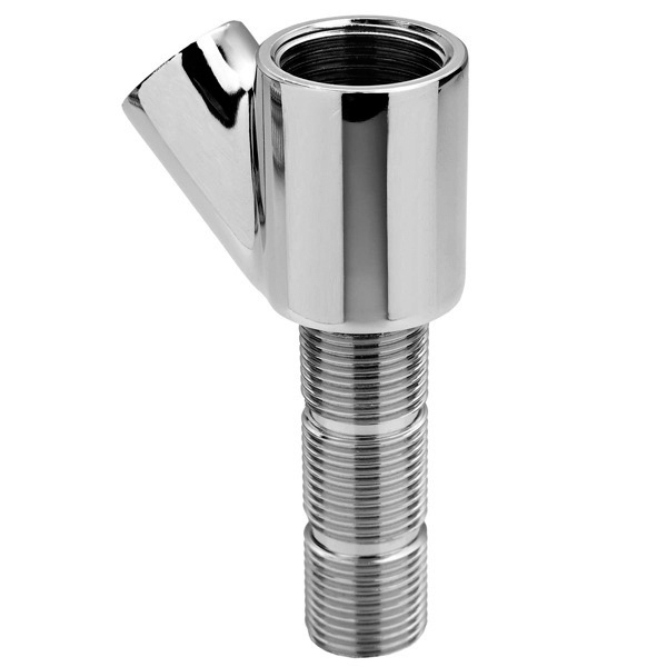 Tê 45° MachoxFêmea 1/2"x1/2"x1/2" Latão Cromado Fani