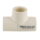 Tê 90° CPVC Liso para Condução de Água Quente 15mm ou 1/2" Tigre