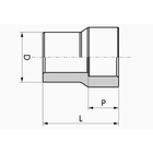 Tê 90° CPVC 42mm Aquatherm Tigre