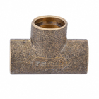 Tê 90° Latão Liso Água Quente e Fria 22mm ou 3/4" Ramo