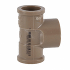 Tê 90° Roscável e Soldável Marrom 20mm 1/2" Tigre