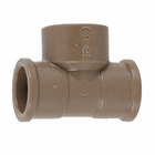 Tê 90° Roscável e Soldável Marrom 25mm 3/4" Tigre