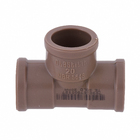 Tê 90° Soldável Marrom 20mm 1/2" Plastilit