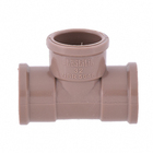 Tê 90° Soldável Marrom 32mm 1" Plastilit