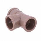 Tê 90° Soldável Marrom 32mm 1" Plastilit