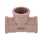 Tê 90° Soldável Marrom 40mm 1.1/4" Plastilit