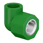 Tê com Rosca Central Fêmea Polipropileno PPR 25mmx1/2" Tigre