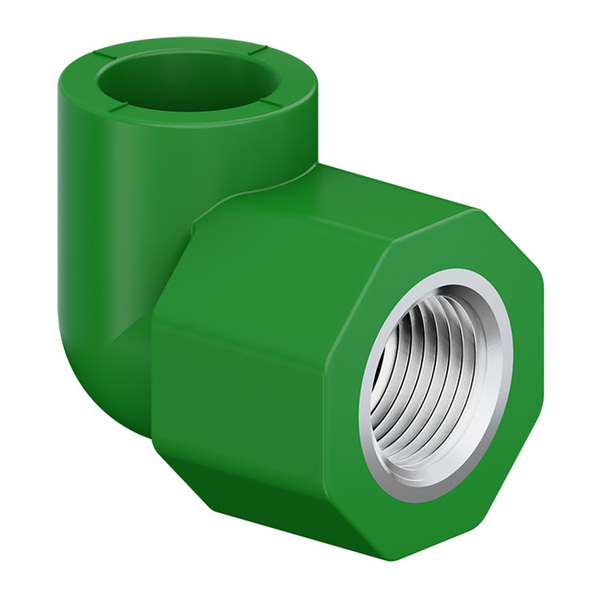 Tê com Rosca Central Fêmea Polipropileno PPR 25mmx1/2" Tigre