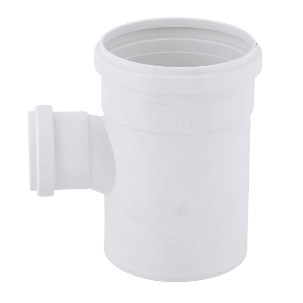 Tê Curto PVC para Esgoto 100x50mm ou 4"x2" Tigre