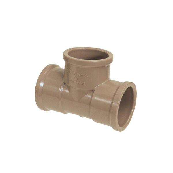 Te De Água Marrom - Krona, Tamanho: 25mm