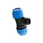 Tê De Compressão Pp 40x40mm - Rosca Macho 1-1/4''