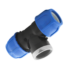 Tê De Compressão Pp 75 X 75 Rosca Femea 2''