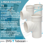 Te De Esgoto - Tubozan 100mm