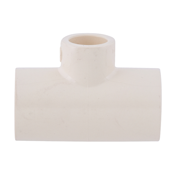 Tê de Redução CPVC Liso para Condução de Água Quente 22x15mm ou 3/4"x1/2" Tigre