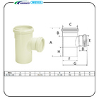 Tê De Redução Esgoto Dn150x100 Amanco