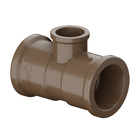 Tê de Redução PVC Marrom 2.1/2" 75mm Tigre