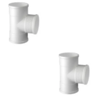 Te Esgoto Branco 100mm - Krona, Tamanho: 100mm