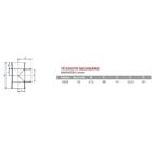 Te Esgoto Branco 40mm - Krona, Tamanho: 40mm