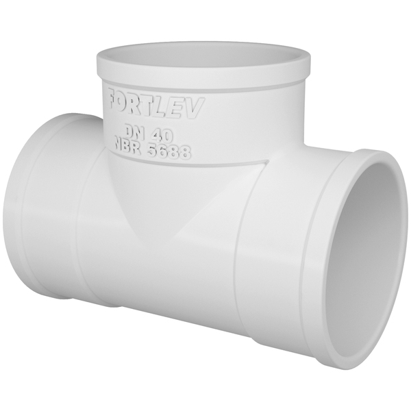 Tê Esgoto Sn Dn 40 - Fortlev