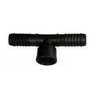 Tê Interno 3/4" Preto Polietileno Plastilit