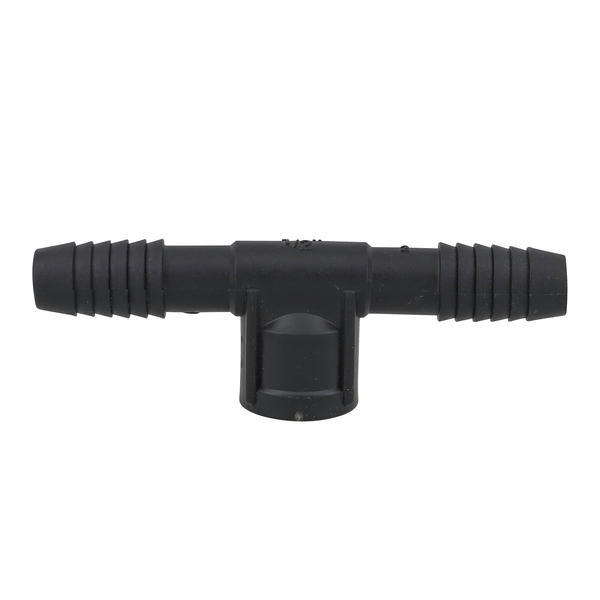 Tê Interno Polietileno Preto Roscável 1/2" 20mm Plastilit