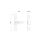 Tê Interno Triplo Conexão Para Mangueiras E Irrigação (3/4pol