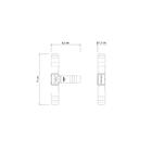 Te Interno Triplo Em Pebd De 1/2 Em Flow Pack - Tramontina