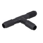 Tê Interno Triplo Polietileno Preto Roscável 1/2" 20mm Plastilit