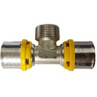 Tê Macho  Prensar Gás 20mmx3/4" Multicamada Sferagas Kit Com