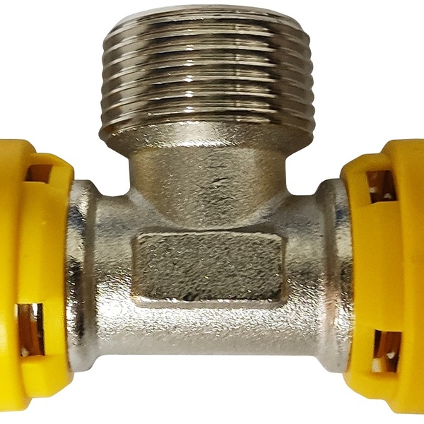 Te Macho Prensar Gás 16mmx1/2" Multicamada Sferagas