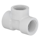Tê PVC Branco Roscável 1/2" 20mm Tigre