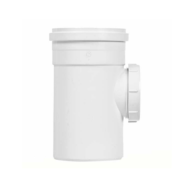 Tê PVC Esgoto 100mmx75mm ou 4"x3" Tigre