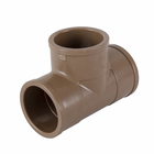 Tê PVC Marrom 2.1/2" 75mm Tigre