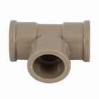 Tê PVC Marrom Soldável 3/4" 25mm Equation