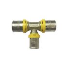 Tê Redução Central 20 X 16 X 20 Mm Para Tubo Pex Tudogás