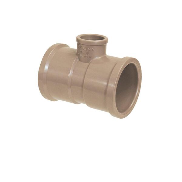 Te Redução Soldável Para Água Fria Marrom - Krona, Tamanho: 5