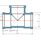 Te Soldável 75mm Krona - Unico