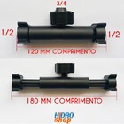 Tê Telescópio Misturador Lavatório 1/2 X 3/4 X 1/2 - 3300117