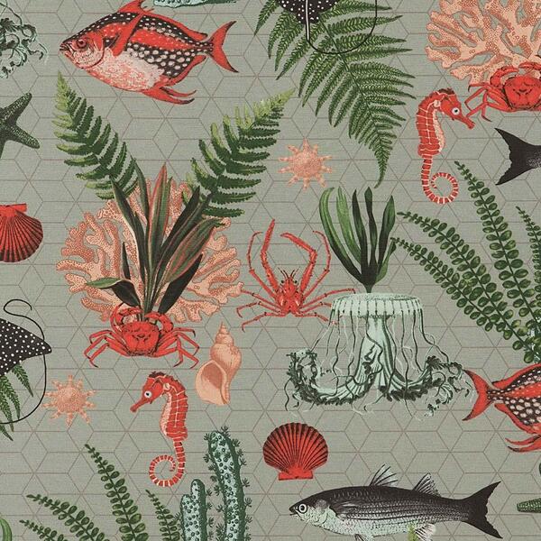 Tecido Acquablock Karsten Impermeável Fundo Do Mar