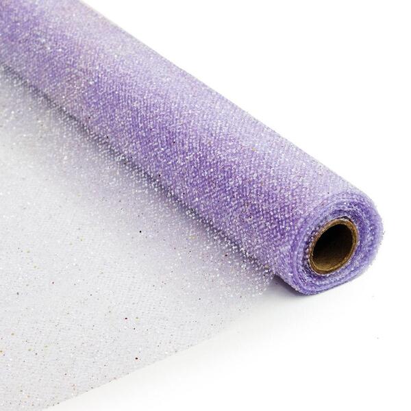 Tecido Decorativa Com Glitter Roxo 50x4,5 1021005