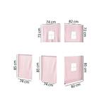 Tecido Para Beliche Infantil Club House Rosa Casatema