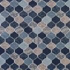 Tecido Para Decoração Karsten Marble Mirage Azul