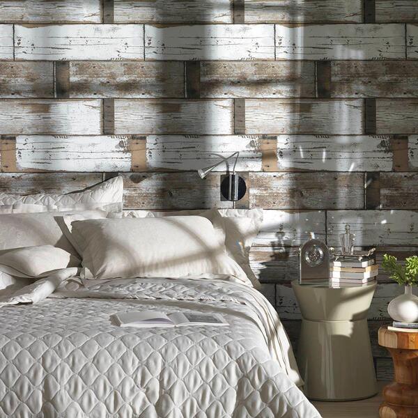 Tecido Para Parede Karsten Wall Decor Madeira