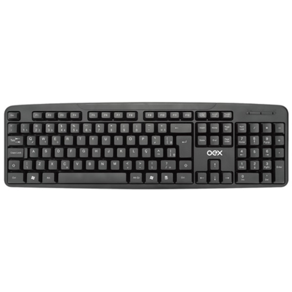 Teclado Basico Com Conexao Usb E Padrao Abnt2 Tc20 Oex