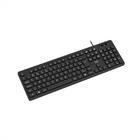 Teclado Com Fio Conexao Usb Design Chocolate Cabo De 180cm Te