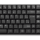 Teclado & Mouse Sem Fio 2.4ghz Multimidia Usb Preto Tc183